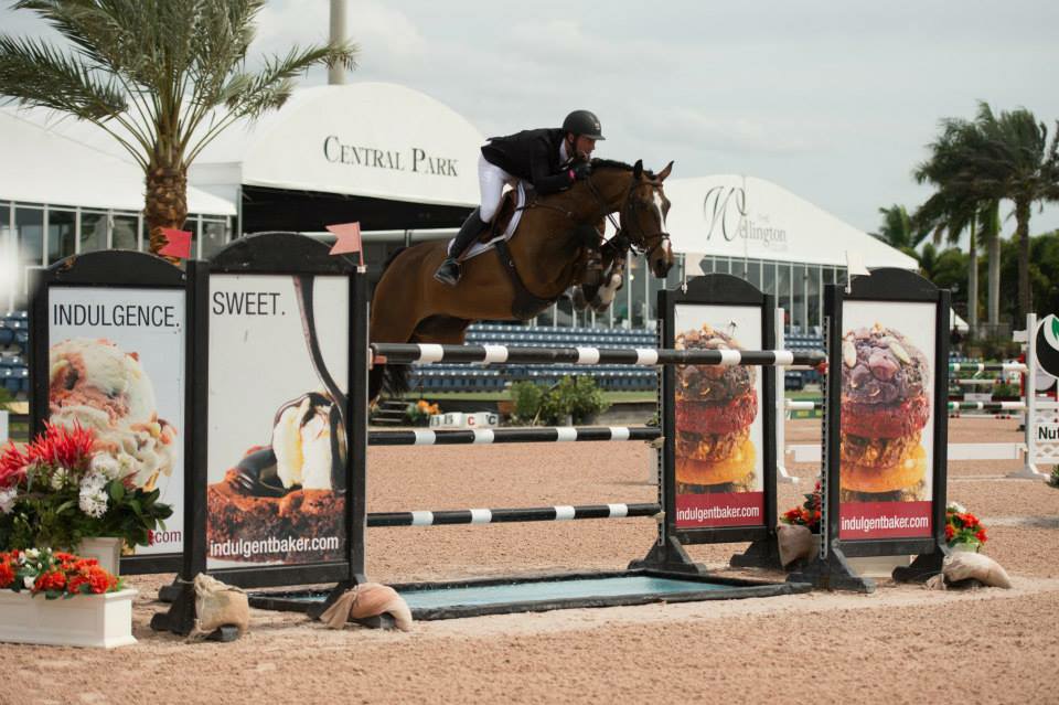 Daniel and Zhivago at the Winter Equestrian Festival in Wellington. Photo: Katherine Hay Coyle.