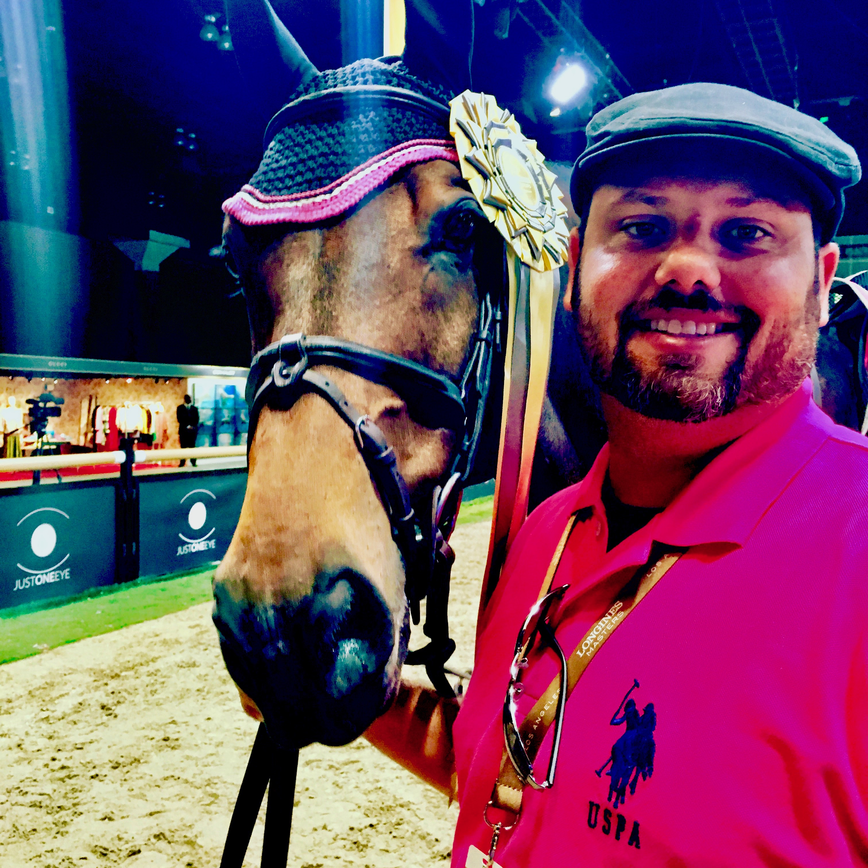 Daran Lockhart and Hopscotch at the Longines Los Angeles Masters in 2015