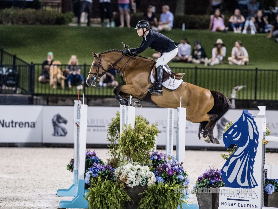 Sharn and Verdini D’Houtveld Z at Tryon in 2021. Photo courtesy of Sharn Wordley.