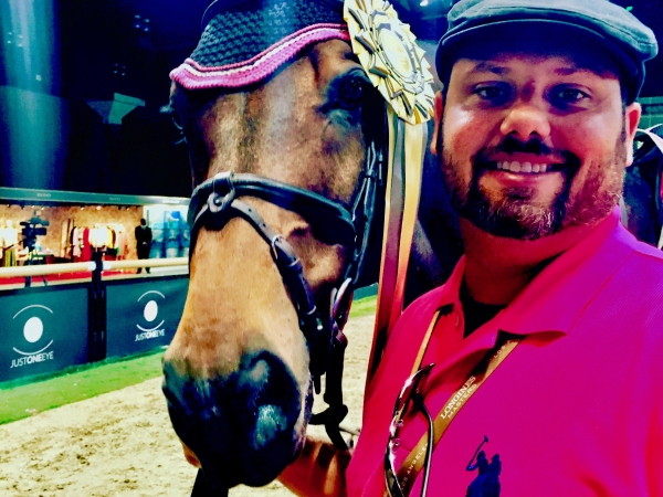 Daran Lockhart and Hopscotch at the Longines Los Angeles Masters in 2015